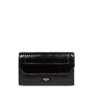 Portefeuille Lancel Ninon Femme Noir | 38165VJTO