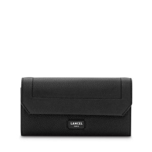 Portefeuille Lancel Ninon Femme Noir | 45689QLHD