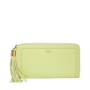 Portefeuille Lancel Premier Flirt Femme Vert Clair | 24659SDGK
